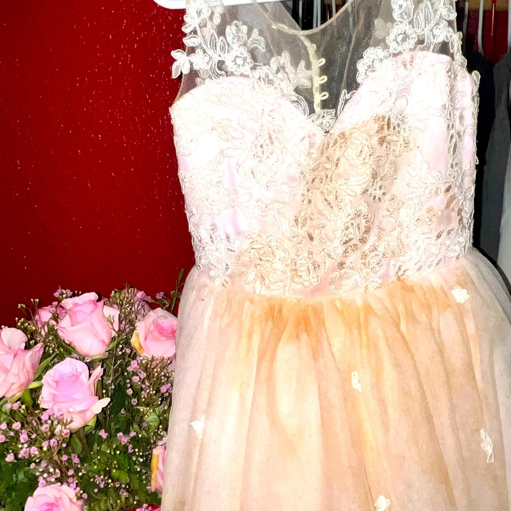 Pink dress